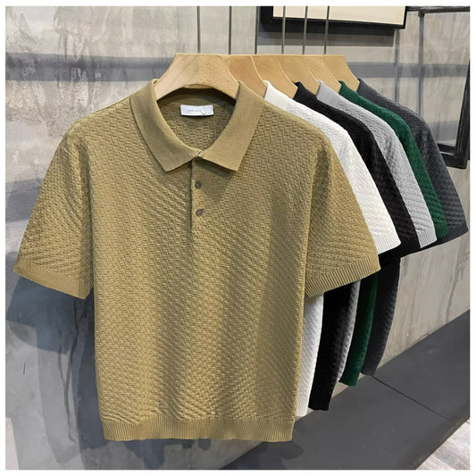 Breathable Men's Polo Shirt